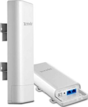 Tenda Outdoor Access Point: 2.4GHz 150Mbps, 5km bridge range, FE PoE/WAN/LAN port; 12dbi Directional Antenna, 6KV Lightning Protection. | O3