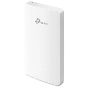 TP-Link AC1200 Wall-Plate Dual-Band Wi-Fi Access Point, MU-MIMO & Beamforming, PoE Powered, Four Gigabit Ports, White | EAP235-Wall