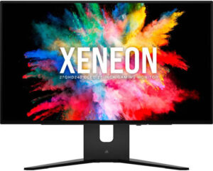 CORSAIR XENEON 27" OLED QHD Gaming Monitor,  240Hz / 0.03ms, HDR with 1000nit Peak Brightness, NVIDIA G-Sync, 1.07B (10-bit RGB) Colors, HDMI 2.1 / DP1.4, Type-C DP Alt, Black | CM-9030002-PE