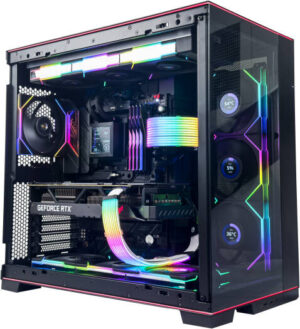 Phoenix Gaming PC - Intel Core Ultra 7 265K 20 Cores 20 Threads, NVIDIA RTX 5070 Ti 16GB, 32GB DDR5 RAM 7200MHz, 2TB SSD Gen 5, 850W 80 PLUS Gold PSU, 360mm Liquid Cooler, Wi-Fi + BT, THUNDERBOLT™ 4
