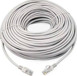 Genuine 20 meters RJ45 Cat6 UTP PVC Patch Cord Ethernet Cables  (Gray) | GNPC-C6UGRY-20