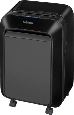 Fellowes Powershred LX210 Micro-cut Paper Shredder, 6 Gallon Bin Capcity, Up to 16 Sheets Cut, 100% Jam-Proof, SafeSense Technology, P-4 Security, Black | LX210