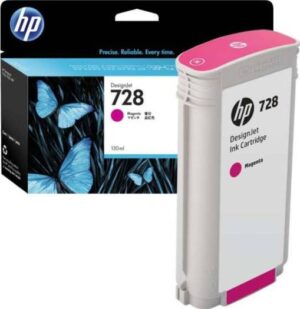 HP 728 130-ml Magenta DesignJet Ink Cartridge | F9J66A