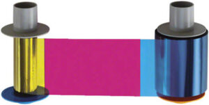 Heidi YMCKOK Color Ribbon for Heidi ID Card Printer, Crisp Images In Full Color, Color Printing, Ideal For CP55-D Printer 250 Images |