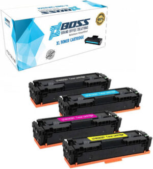 BOSS XL Compatible Toner Cartridge Replacement for HP131A, 1800 Pages Page Yield, Laser Print Technology, Standard Yield, CF212A, Yellow | CF212A Yellow