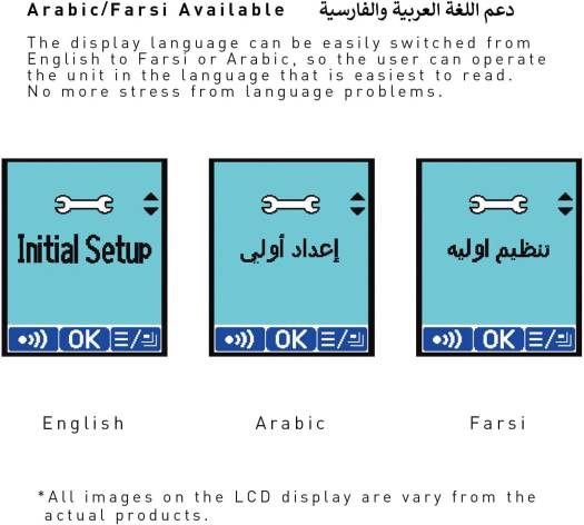 Panasonic TG6712U Cordles Phone, 1.8 Inch Amber Backlit LCD, Arabic & Farsi Languages Available, Nuisance Call Block, 2 AAA Batteries, Black | KX-TG6712UE1 - Image 4
