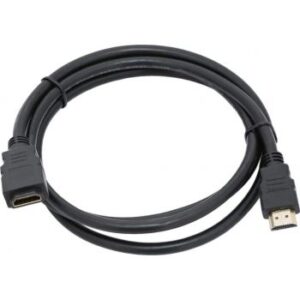 Generic HDMI Male to Female Cable, 1.5 Meter Length, Black | AIF2052