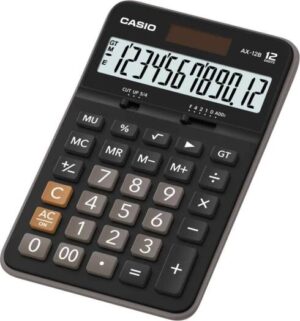 Casio AX-12B Lcd Electronic Calculator