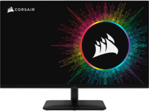CORSAIR XENEON ​32" 4K UHD 144Hz HDR Gaming Monitor, Quantum Dot Fast IPS Display 1ms MPRT, AMD FreeSync & NVIDIA G-Sync, HDR600, 1.07B Colors, HDMI 2.1 / DP 1.4 / 1x Type-C DP Alt | CM-9020006-PE
