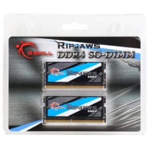 G.Skill Ripjaws Series 64GB (2x32GB) DDR4 Dual Channel Laptop Memory, 2666 MT/s Tested Speed, 18-18-18-43 CAS Latency, 1.20V Voltage, SO-DIMM | F4-2666C18D-64GRS