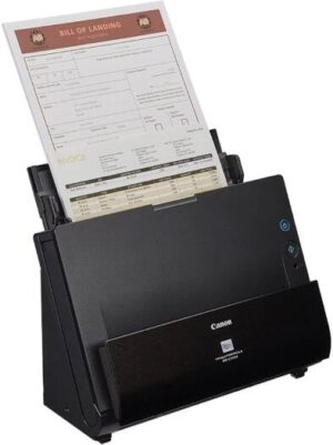 Canon imageFORMULA DR-C225 II Document A4 / LTR Scanner, 25ppm/50ipm Scanning Speed, 600dpi Resoulution, CMOS CIS 1 Line Sensor, 24-bit Colour, 45-sheets ADF, USB 2.0, Black | 3258C002