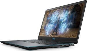 Dell G3-15-3500 - Intel Core  i7 10750 H – 2.6Ghz, 16GB RAM, 1TB+256S, 15.6 FHD, 120Hz, WL, 4GB GTX1650, BT+CAM, Window 10 Black | 3500-G3-8300 BLKC