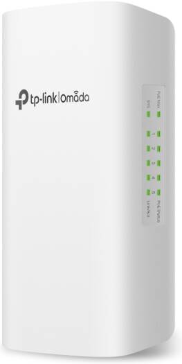 TP-Link Omada 5-Port Gigabit Smart Switch with 1-Port PoE++ In and 4-Port PoE+ Out, 10 Gbps Switching Capacity, 71.5 W Max Power Comsumption, IP55 Waterproof Enclosure, White | SG2005P-PD