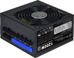SilverStone Technology 1200 Watt Fully Modular 80 Plus Platinum Power Supply in Ultra Compact 140MM in Depth | SST-ST1200-PTS