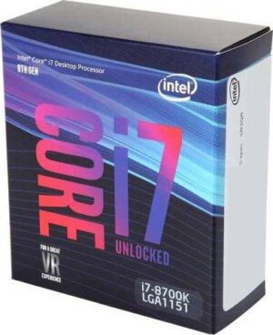 Intel Core i7-8700K Coffee Lake 8th Gen 6-Core 3.7 GHz LGA1151 Intel UHD Graphics 630 Desktop Processor | BX80684I78700K