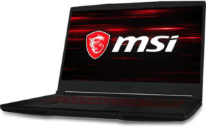 MSI Thin GF63 12UC Gaming Laptop, 15.6" FHD 144 Hz Display, Intel Core i7-12650H, 16GB RAM, 512GB SSD, NVIDIA GeForce RTX 3050 6GB, Backlit ENG Keyboard, Windows 11, Black | 9S7-16R821-1276