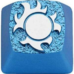 ZomoPlus Jinbe Customized Keycap, Cherry MX Switches And Clones, One Piece Theme Metal, With CNC Engraving, 1u Size | ZO-PS-JINBE