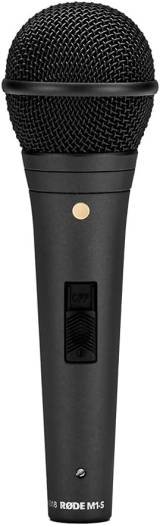 RODE M1-S Live Performance Cardioid Dynamic Microphone With Lockable Switch For Live Vocals And Music Production