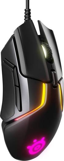 SteelSeries Rival 600 Gaming Mouse, 12,000 CPI TrueMove3+ Dual Optical Sensor, 0.5 Lift-off Distance, Weight System, RGB Lighting | 62446
