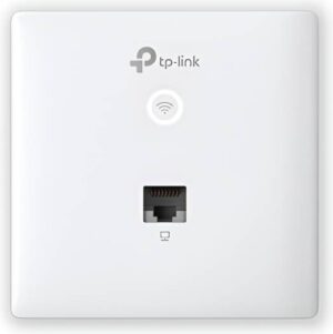 TP-Link Omada AC1200 Wireless MU-MIMO Gigabit Wall-Plate Access Point, Fast Dual-Band Wi-Fi, Gigabit Ports, Integrated into Omada SDN, Centralized Management, Secure Guest Network, White | EAP230-WALL