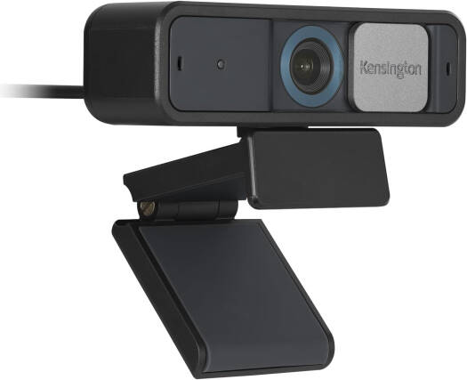 Kensington W2050 Pro 1080p Auto Focus Webcam, Camera Adjustments, Field of View, 1920x1080 at 30fps Resolution, 2 Omnidirectional Stereo Microphones Noise-Reduction Technology, Black | K81176WW