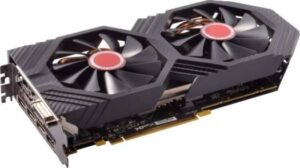 XFX AMD Radeon RX 580 1366Mhz 4GB GDDR5 256 Bit Dual Fan PCIe 3.0 (x16) GTS XXX OC Graphics Card | RX-580P4DFD6