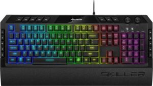 Sharkoon Skiller SGK5 Gaming Keyboard, RGB Backlighting - Black | 4044951020485