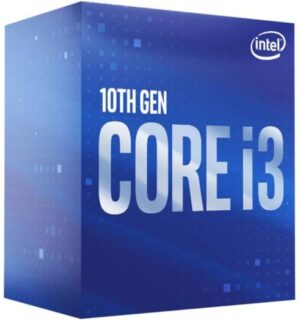Intel Core i3-10100F 3.6GHz, Quadcore, 6MB, LGA1200, No Graphics CPU Box Processor - Comet Lake | BX8070110100F