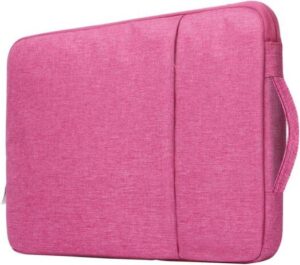 Laptop Sleeve 12.9-13.3 inch Case, Waterproof Portable Handle Laptop Case, Protective Laptop Bag, Laptop Carrying Bag, Compatible with MacBook Air/Pro HP/Dell/Asus/ThinkPad/Tablets, Pink.