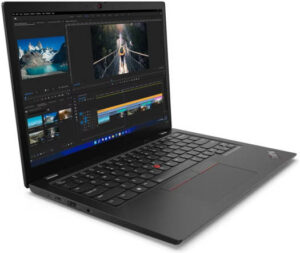Lenovo ThinkPad L13 Gen 3 Laptop, 13.3" WUXGA IPS Display, Intel Core i5-1235U Processor, 8GB RAM, 256GB SSD, Intel Iris Xe Graphics, English (UK) Keyboard, Windows 11 Pro, Thunder Black | 21B3003BGP