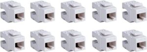 D-Link Cat 6 UTP Keystone Jack (10-PACK)