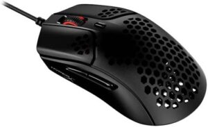 HyperX Pulsefire Haste Wired Gaming Mouse, 16,000 dpi Pixart 3335 Optical Sensor, USB Connection, 6 Programmable Buttons, TTC Golden Micro Dustproof Switches, Lightweight, Black | 4P5P9AA