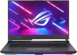 ASUS ROG Strix G15 (2022) G513RM Gaming Laptop, 15.6" WQHD IPS Display, AMD Ryzen 7 6800H, 16GB RAM, 1TB SSD, GeForce RTX 3060 6GB Laptop GPU, English Keyboard, Win11, Gray | 90NR0845-M00BT0
