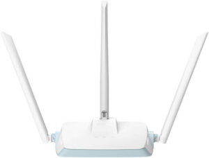 D-Link N300 Smart Router, 2.4 GHz Frequency, Up to 300 Mbps Data Rate, D-Link QoS Technology, 3x External Dipole Antennas, 4x LAN & 1x WAN Ports, White | R04