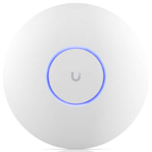 Ubiquiti Networks U7 Pro Tri-Band Wi-Fi 7 Access Point, 2.4 GHz / 5GHz / 6GHz, Up to 9.3Gbps Speed, Wi-Fi 7 (802.11be), 300+ Connected Devices, WPA3 Security, 2* 2.5G ETH PoE+, White | U7-Pro