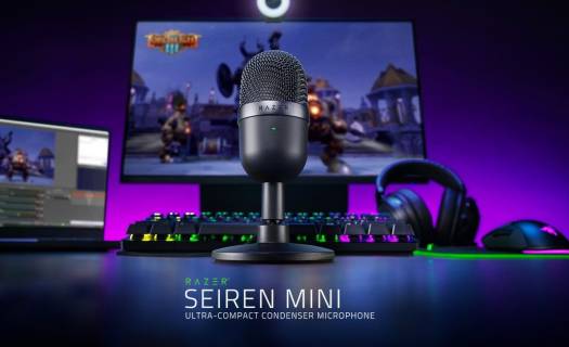 Razer Seiren Mini, Ultra-Precise Supercardioid Pickup Pattern, Professional Recording Quality, Ultra-Compact Build, Shock Resistant - Black | RZ19-03450100-R3M1 - Image 3