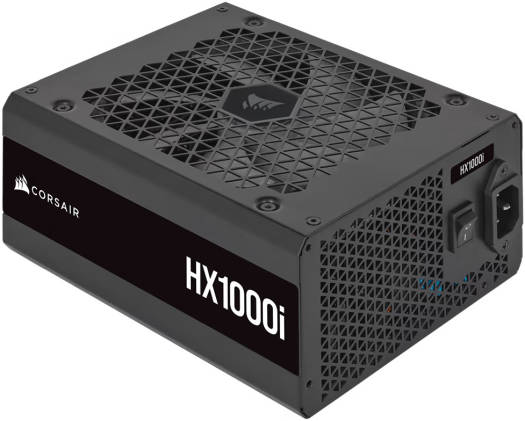 Corsair HX1000i Fully Modular Ultra-Low Noise ATX PC Power Supply, 1000W Power, 80 Plus Platinum Efficiency, ATX 3.1 & PCIe 5.1 Certified, FDB Fan, 140mm Fan Size, Zero RPM Mode, Black | CP-9020259-UK - Image 4