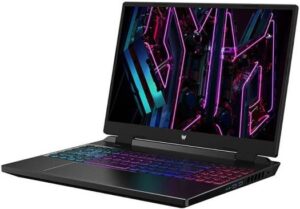 Acer Predator Helios Neo 16 Gaming Laptop, 16" WUXGA IPS 165Hz Display, Intel Core i7-13700HX CPU, 16GB RAM, 512GB SSD, GeForce RTX 4060 8GB GPU, 4-Zone Backlit ENG K/B, Win11, Black | NH.QLUSA.001