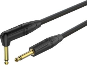 Roxtone 6,3 Jack Mono Cable - Gold | GGJJ110L3