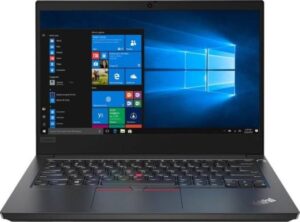 Lenovo ThinkPad E14 Intel Core i5-10210U 8GB DDR4 1TB HDD 14.0″ FHD AMD Radeon RX640 2GB Graphics KYB Arabic No OS | 20RA0000AD