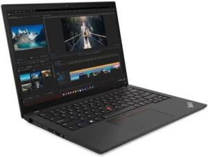 Lenovo ThinkPad T14 Gen 4 Laptop, 14" WUXGA IPS Display, Intel Core i5-1335U Processor, 16GB RAM, 512GB SSD, Intel Iris Xe Graphics, English ( UK ) K/B, Free DOS, Thunder Black | 21HD003JGP