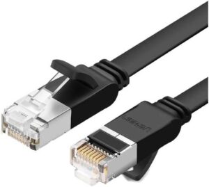 UGREEN CAT 6 Unshielded Twisted Pairs LAN Cable 26AWG CCA,10M, Black | 20164