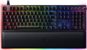 Razer Huntsman V2 Analog Optical, 16.8 Million Color Options, Razer Doubleshot PBT Keycaps, Gaming Keyboard | RZ03-03610100-R3M1
