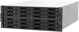QNAP TS-h3087XU-RP-E2378-64G Diskless 30-Bay Rackmount NAS, Intel Xeon E-2378 8C 2.6GHz CPU, 64GB RAM, 24x 3.5" SATA + 6x 2.5" SATA Bays, 2.5 Gigabit ETH Port, 800W PSU | TS-h3087XU-RP-E2378-64G