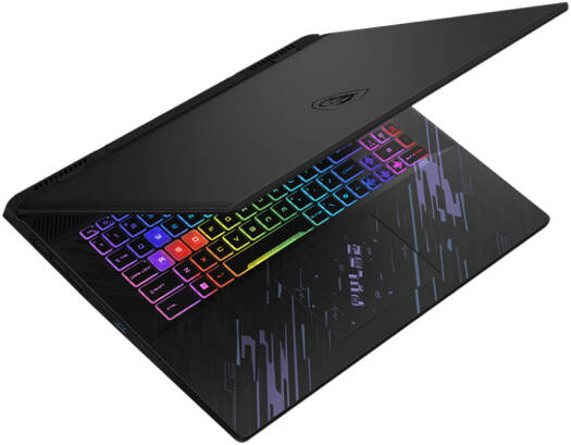 MSI PULSE 17 AI C1VGKG Gaming Laptop, 17" QHD+ 240Hz Display, Intel Core Ultra 9 185H, 32GB RAM, 1TB SSD, NVIDIA RTX 4070 8GB, RGB Backlit Eng-Arab K/B, Win11 Home, Black | 9S7-17T311-052 - Image 3
