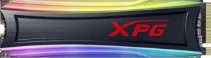 ADATA XPG SPECTRIX S40G RGB 256GB PCIe Gen3x4 M 2 NVME SSD AS40G-256GT-C SPECTRIX-S40G