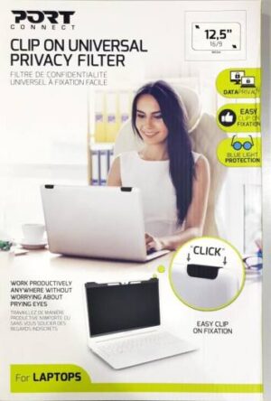 Port Connect Privacy Screen Filter - Clip On 13.3" 16/9 | 900323