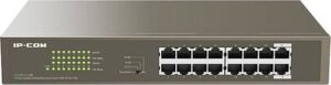 IP COM 16-Port Gigabit G1116P-16-150W, Desktop/Rackmount Switch With 16-Port PoE | G1116P-16-150W