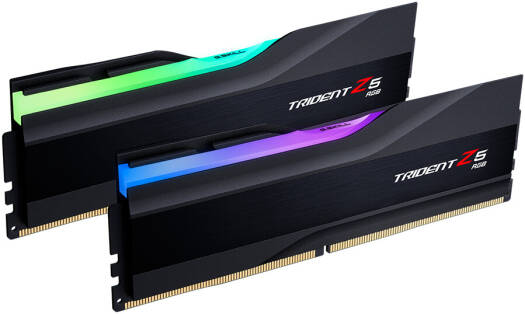 G.SKILL Trident Z5 RGB Series 64GB (2x32GB) DDR5 Dual Channel Desktop Memory Kit, 6000 MT/s Memory Speed, CL32-38-38-96 Latency, 1.40 Voltage, Intel XMP 3.0, 288-Pin, Black | F5-6000J3238G32GX2-TZ5RK - Image 2