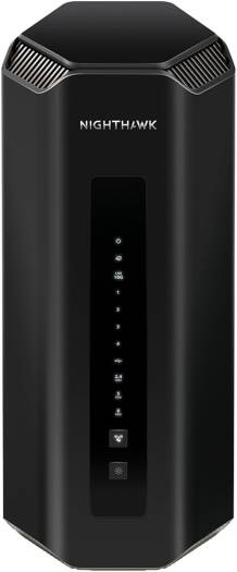 Netgear RS700S Nighthawk Tri-Band WiFi 7 Router, Tri-Band WiFi, 10 Gig Internet & Lan Ports, Up to 19Gbps Wireless Speed, Up to 200 Concurrent Devices, Black | RS700S-100APS